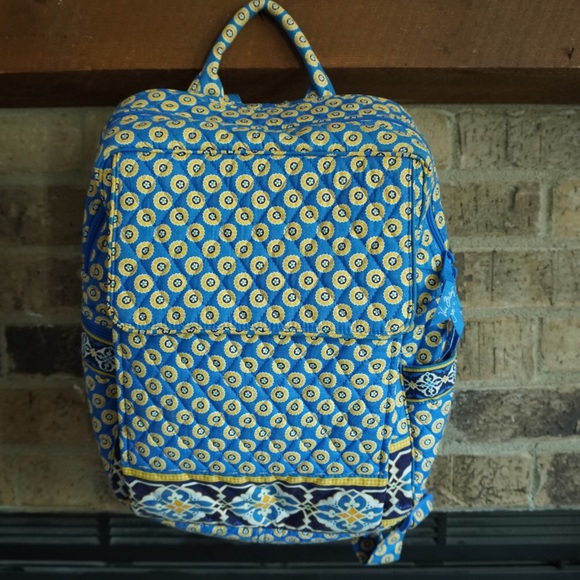 π Vera Bradley Riviera Blue Backpack